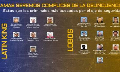 En el grupo se encuentra Carlos Angulo ('El Invisible') autor intelectual del asesinato de Fernando Villavicencio / Foto: cortesía Presidencia