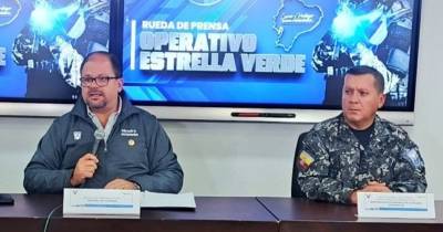 El ministro del Interior, John Reimberg, informó que los uniformados pertenecían a diferentes provincias / Foto: cortesía Policía Nacional