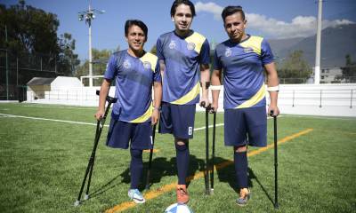 La sección de personas con discapacidad física sueña con clasificar al Mundial de fútbol Turquía 2022 / Foto: cortesía Ministerio de Deporte
