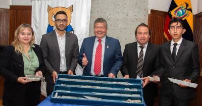 La ceremonia de entrega se realizó en el Hemiciclo Politécnico / Foto: cortesía Lundin Gold