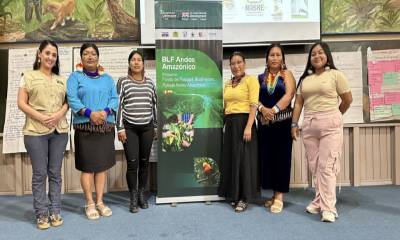 El evento también incluyó espacios de diálogo sobre financiamiento, cooperación internacional y oportunidades de formación académica / Foto: cortesía Aidesep