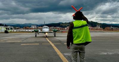 La ruta Macas–Cuenca funcionará los lunes, miércoles y viernes a las 09:00 / Foto: cortesía Aeropuerto Cuenca