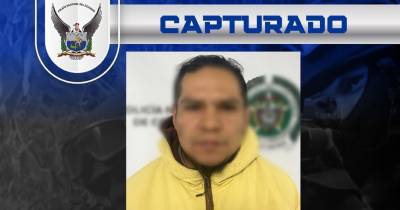 Sobre este hombre pesaba una solicitud internacional roja de localización y arresto emitida por la Interpol / Foto: cortesía Policía Nacional
