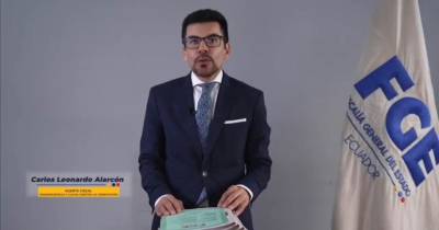 Carlos Alarcón lidera la Unidad de Transparencia y Lucha contra la Corrupción de la Fiscalía General / Foto: cortesía Fiscalía General