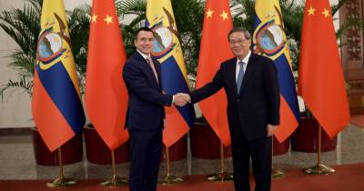 La reunión se llevó a cabo en el Gran Palacio del Pueblo en Beijing / Foto: cortesía Presidencia