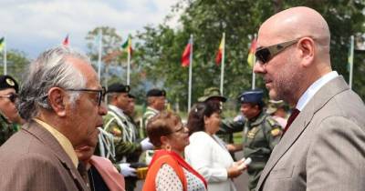 Un acto solemne se realizó en la Brigada de Selva N.º 21 ‘Cóndor’, en Patuca / Foto: cortesía Ministerio de Defensa