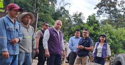 El ministro de Salud, Juan Bernardo Sánchez, recorrió hospitales y barrios de Zamora Chinchipe / Foto: cortesía Ministerio de Salud