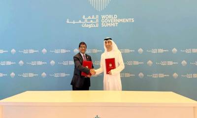 El anuncio se realizó durante la Cumbre Mundial de Gobiernos 2026, en Dubái / Foto: cortesía Ministerio de Producción