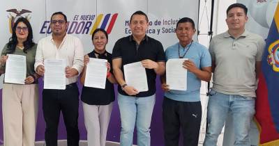 Estos acuerdos permitirán brindar atención a 580 personas./ Foto: cortesía MIES