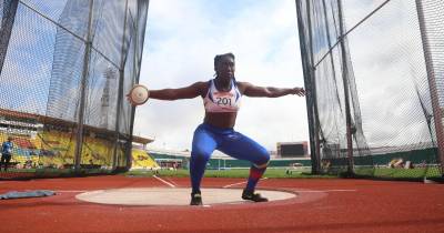 Quiñónez logró su clasificación en impulso de bala / Foto: cortesía Comité Olímpico Ecuatoriano 