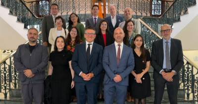 Representantes de la empresa Randstad de Italia visitaron la Cancillería / Foto: cortesía Cancillería