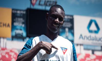 Corozo ha fichado por un año con Liga de Quito sin que se hayan hecho públicas las cifras del traspaso/ Foto cortesía Liga