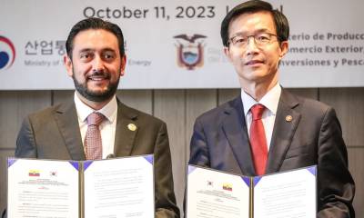 La de hoy ha sido una prefirma que asegura la integridad del texto acordado de cara a su ratificación previsto oficializarlo en 2024 / Foto: cortesía Ministerio de Producción