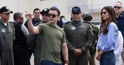 La Secretaria Nacional de Seguridad, Kristi Noem, visitó los dos emplazamientos la semana pasada / Foto: EFE