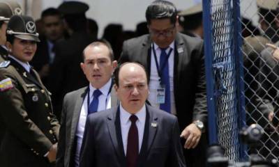 El fiscal Carlos Baca anunció, el 19 de septiembre, sobre el informe de EE.UU.Foto: Julio Estrella, archivo EL COMERCIO