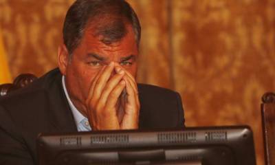 La Fiscalía inició, el martes, una investigación por el presunto delito de delincuencia organizada derivado del caso Odebrecht. El expresidente, Rafael Correa, encabeza la lista de acusados. Foto: EFE