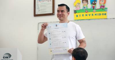 Noboa llegó al poder en 2023 para completar el período de Guillermo Lasso (2021-2025) y este año logró la reelección hasta 2029/ Foto: cortesía EFE