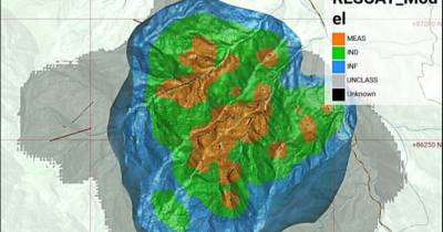 El yacimiento contiene aproximadamente 138.000 toneladas de cobre y 440.000 onzas de oro / Imagen: SolGold