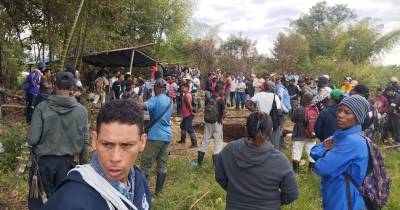 Se desconoce el estado en el que se encuetran las 7 personas / Foto: cortesía Telemetro Reporta