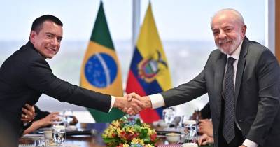 El encuentro bilateral se realizó en el palacio presidencial de Planalto / Foto: EFE