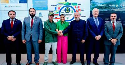 La vicepresidenta María José Pinto representó a Ecuador en Manaos / Foto: cortesía VIcepresidencia