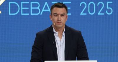 Daniel Noboa ha participado en 4 debates presidenciales en los últimos 2 años / Foto: cortesía CNE