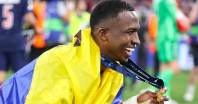 Willian Pacho fue figura del PSG durante la Champions League / Foto: cortesía París Saint Germain