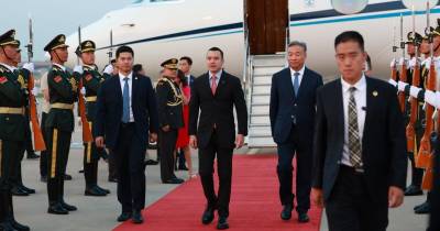 La comitiva ecuatoriana permanecerá hasta el 27 de junio en China / Foto: cortesía Presidencia 