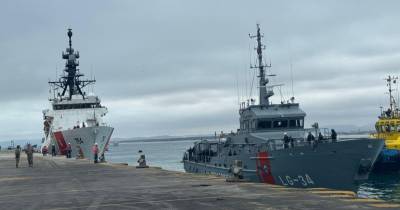 En las operaciones también se incautaron 13,7 toneladas de cocaína / Foto: cortesía Armada del Ecuador