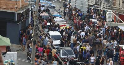 La operación policial contra la banda Comando Vermelho fue lanzada el martes / Foto: EFE