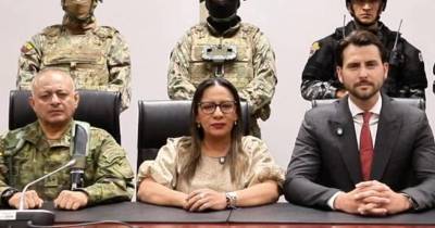 Niels Olsen y Zaida Rovira salieron en cadena nacional./ Foto: cortesía