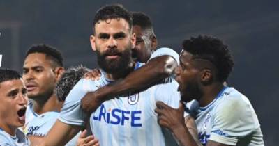 El defensa venezolano, John Chancellor, anotó el gol de Universidad Católica / Foto: cortesía ESPN Ecuador