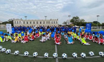 El programa llega a Ecuador por gestiones de la Federación Ecuatoriana de Fútbol (FEF) y los ministerios de Educación y del Deporte / Foto: cortesía ministetio de Deportes