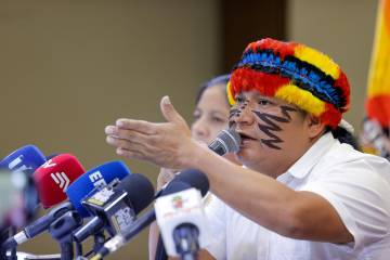 Vargas advirtió que podrían radicalizarse hasta el punto de tomar la capital ecuatoriana / Foto: EFE