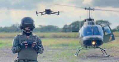 Los drones son utilizados especialmente para misiones de vigilancia, reconocimiento, búsqueda y salvamento, entre otros / Foto: cortesía Ministerio de Defensa