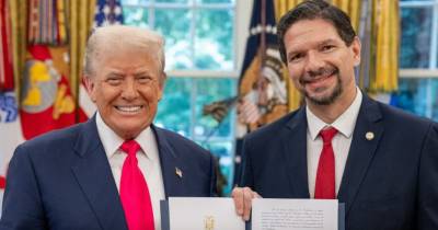 La ceremonia tuvo lugar en la Casa Blanca con el presidente de EE.UU., Donald Trump./ Foto: cortesía