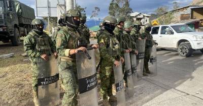 Las protestas han dejado más de 50 heridos y más de cien detenidos / Foto: cortesía FF.AA.