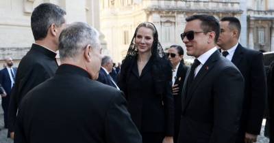 El papa hizo un encendido llamamiento a la unidad en la iglesia y la paz en un mundo / Foto: cortesía Presidencia