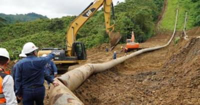 En julio, deslizamientos de tierra obligaron a suspender la operación del SOTE / Foto: cortesía El Telégrafo