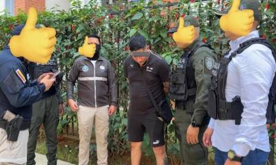 Capturan en Colombia a alias Gato Celi, cabecilla de la banda ecuatoriana Chone Killers / Foto: X, ministro del Interior, John Reimberg
