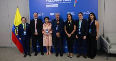 La agenda incluyó reuniones con el Consejo Empresarial Alianza por Iberoamérica y con organismos internacionales como Unicef y la CAF / Foto: cortesía Cancillería