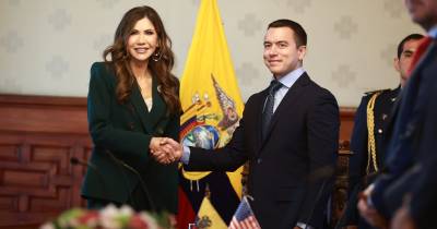 Ecuador y EE. UU. reforzaron cooperación en seguridad./ Foto: cortesía Presidencia
