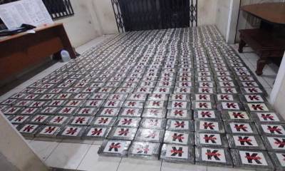 La Policía incautó más de 1,1 toneladas de cocaína con destino a Europa / Foto: Cortesía Policía Nacional
