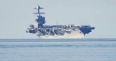 En los últimos días Washington ha anunciado el envío a la región de su mayor y más sofisticado portaaviones, el USS Gerald Ford, para completar el mayor despliegue de su Armada desde la Guerra del Golfo. / Foto: EFE