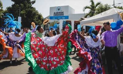 El albergue Ciudadano Municipal está situado en la cooperativa Autoridad Portuaria / Foto: cortesía Municipio de Guayaquil
