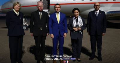 En territorio británico, Noboa tendrá "diferentes encuentros de alto nivel" / Foto: cortesía Presidencia