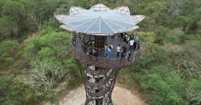 Una torre de avistamiento en la Reserva Ecológica Arenillas se inauguró / Foto: cortesía MAATE