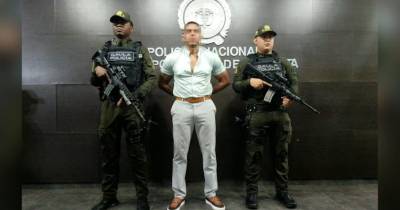 Kenffersso Jhosue Sevilla Artega, alias Flypper fue capturado en Cúcuta / Foto: cortesía Policía de Colombia