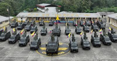 Estos vehículos tienen protección balística y son inmunes a ataques de diferente tipo / Foto: cortesía Presidencia