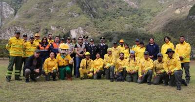 La delegación italiana presentó el innovador ‘Dispositivo de Manejo Integral del Fuego en Áreas Protegidas’ / Foto: cortesía MAE